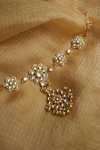 Kundan Star Sheeshphool Teeka