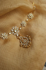 Kundan Star Sheeshphool Teeka