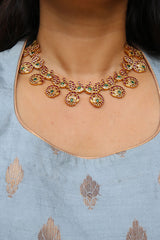 Peacock Leaf Ruby Green Short set
