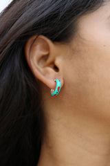 92.5 Silver Little Bali Earrings (Set of 2)