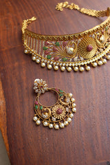 Stunning Peacock AD Choker