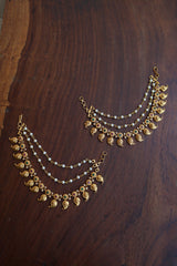 Matte Paisley Ear Chain