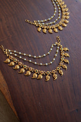 Matte Paisley Ear Chain