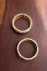 Kundan Flower Kada Set