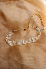 Classic Kundan Pearls Choker