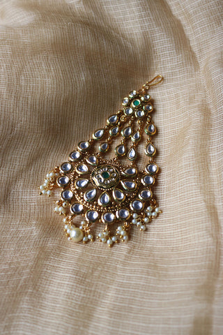 Tear Drop Kundan Paasa