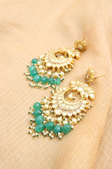 Kundan Long Lotus Chaandbalis