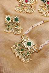 Square Kundan Choker Set