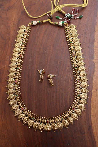 Matte Flower Coin Mid Length set