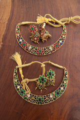 Kemp Hasli Set with Jhumkas 1