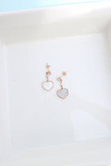 Rosegold Marble Hearts