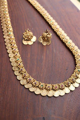 Long Coin Peacock Set