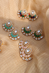 Kundan Chaand Studs