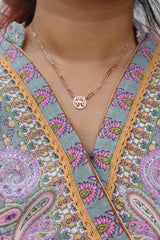 Rosegold Tree Link short Chain