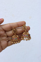 Peacock Tear Drop Short Set