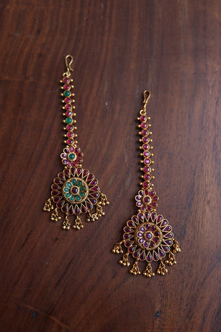 Flower Tear Drop Teeka