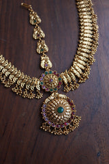 Peacock Gold Headpiece