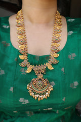 Paisley Lakshmi Peacock Long Matte Set