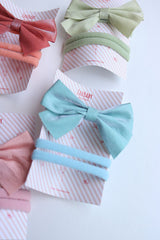 Pastel Obsession Nylon Hair Tie Set