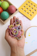 Pastel Obsession Textured Hair Tie