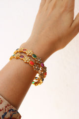 Set of 2 Navratna Bangles