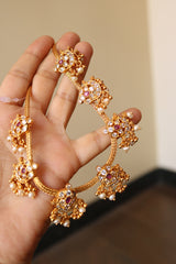 92.5 Silver Moon Ruby Necklace