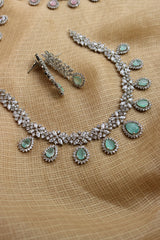 AD Silver Base Grid Tear Drop Set
