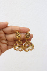 Intricate Solid Peacock Lakshmi Mid Length set