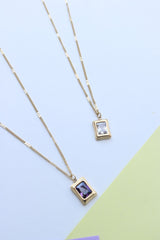 Single Stone Short Chain