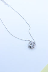 Silver Heart Short Chain