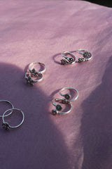 92.5 Silver Thin Band Toe Ring