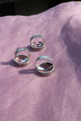 92.5 Silver Band Toe Ring 1