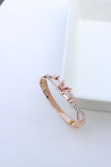 Rosegold Butterfly Stone Bracelet