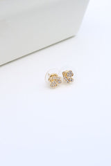 Gold Tiny Butterfly AD Studs