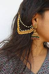 Little Lakshmi Coin Ear Chain