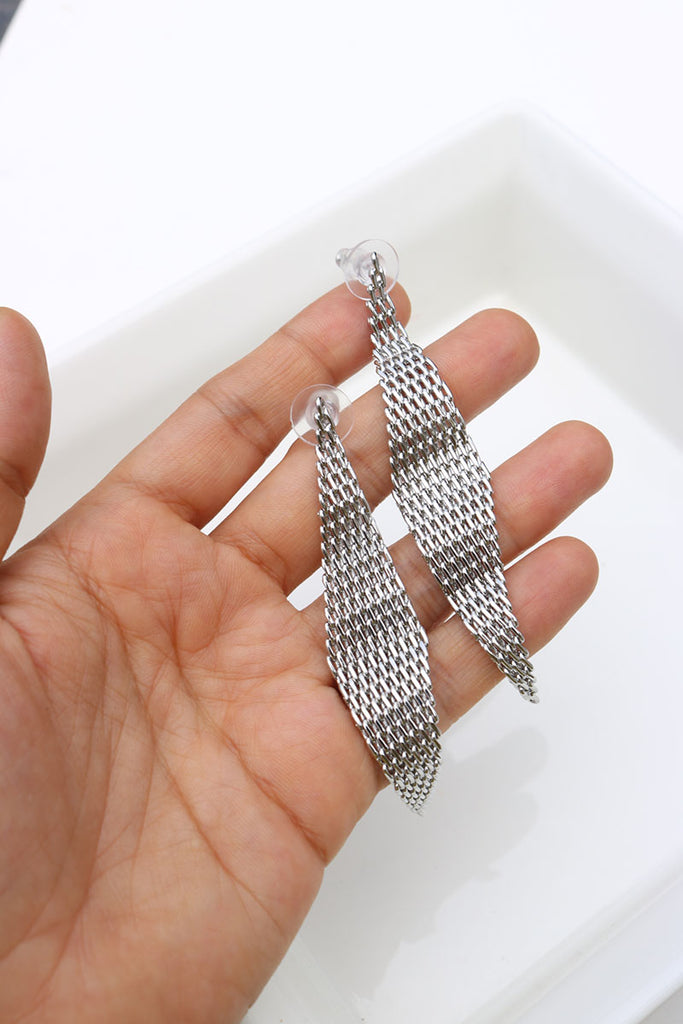 Long shop link earrings