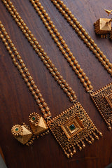 Square Pendant Long Set