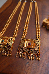 Square Pendant Long Set