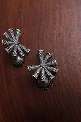 German silver Spokes Jhumkas