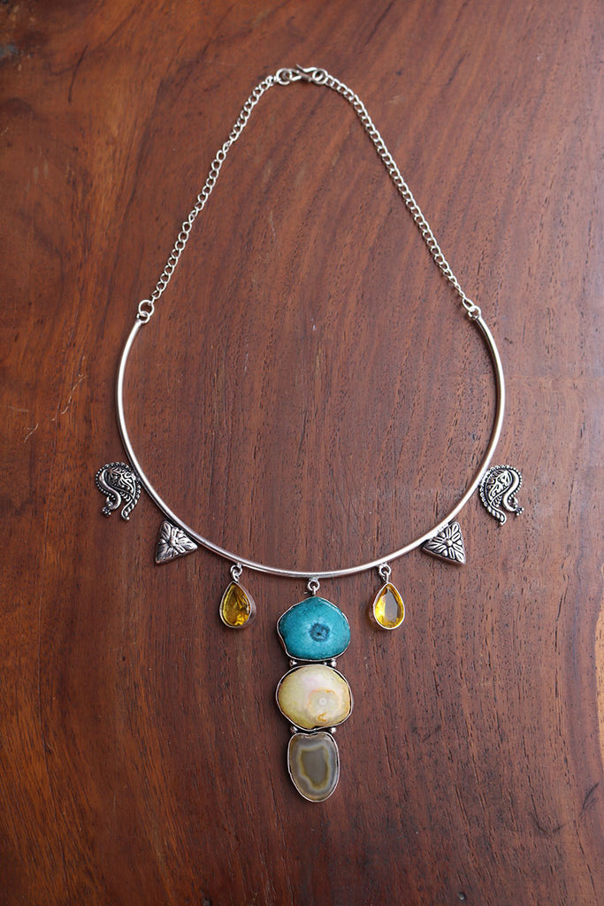 Natural Stone Water Drop Crystal Opal NecklaceA-Malachite 20 | Natural  stones necklace, Opal crystal, Crystal pendant