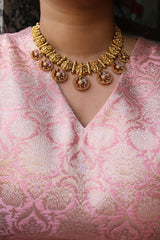 Intricate Ruby Flower set