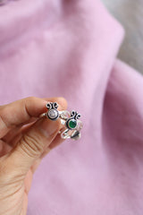 92.5 Silver Pineapple Toe ring