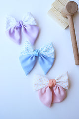 Polka Dot Print Barrette